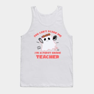 First Grade Teacher Halloween Tank Top